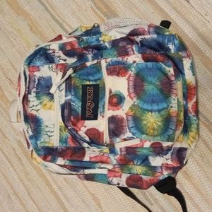 Jansport backpack (tiedye)